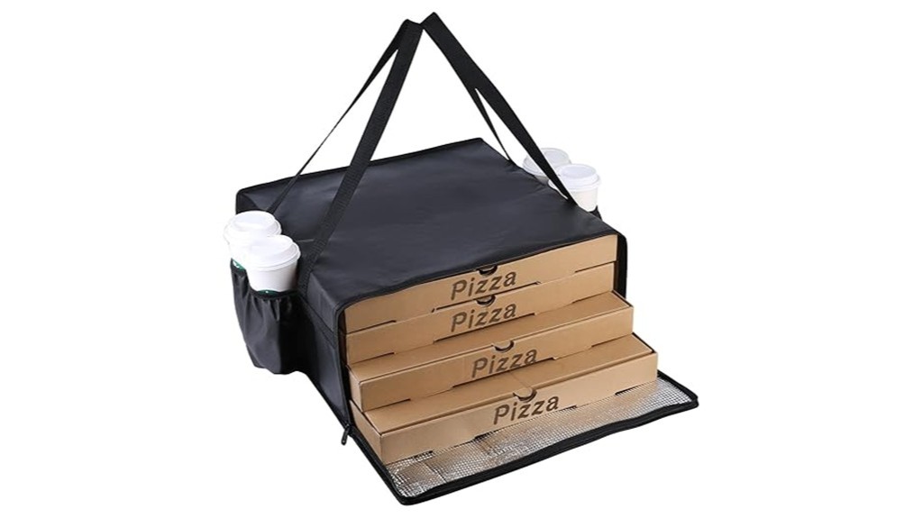 insulated pizza delivery bag