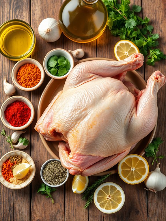 key components for chicken