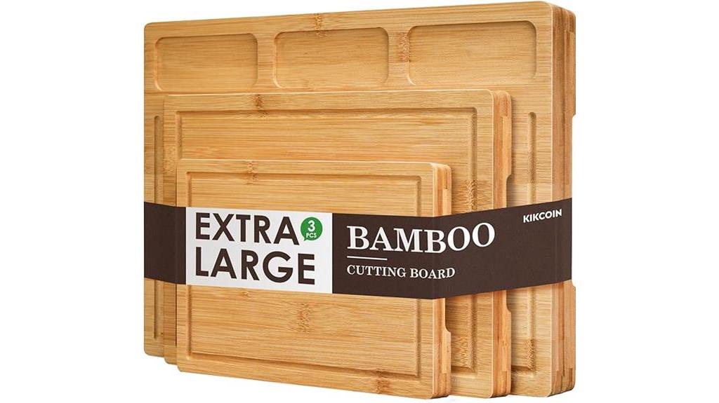 kikcoin bamboo cutting boards