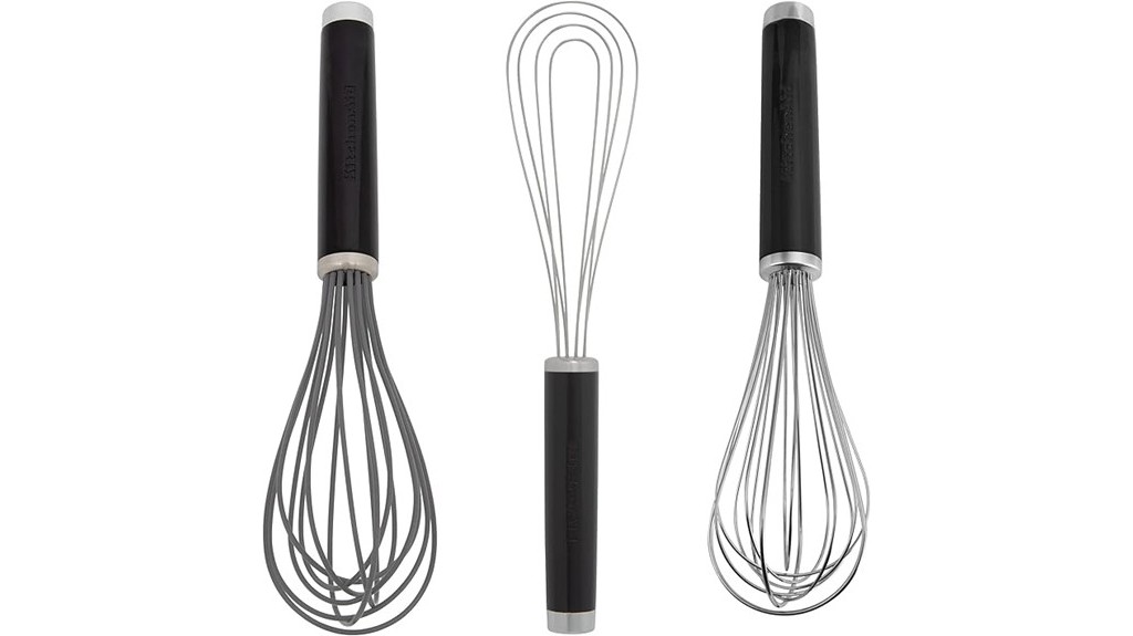 kitchenaid whisk set black