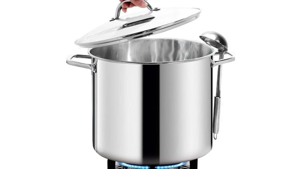 large 20 quart stock pot