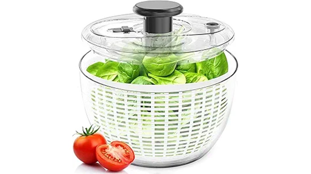 large salad spinner 6 3 quart