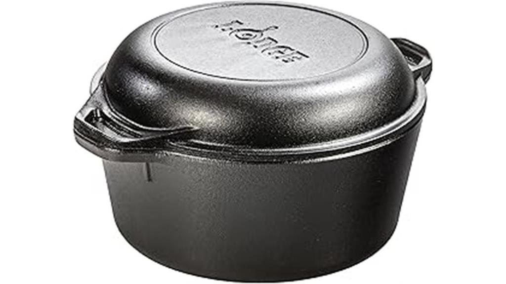 lodge cast iron dutch oven