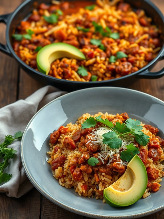 meal presentation ideas