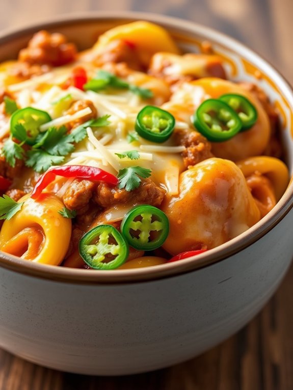 meal presentation ideas offered