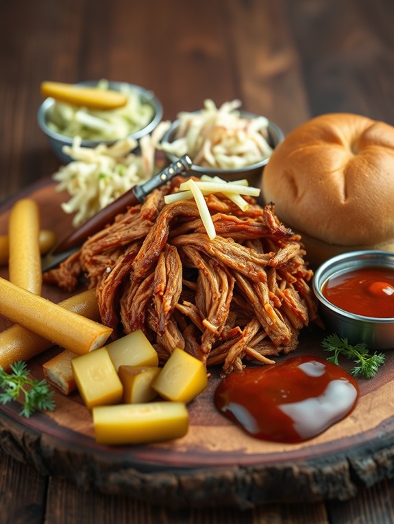 meal presentation ideas offered