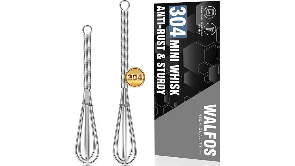 mini stainless steel whisks