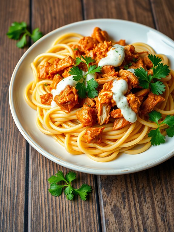 mixing the components together