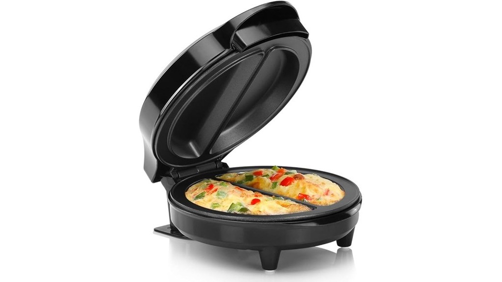 non stick omelet maker device