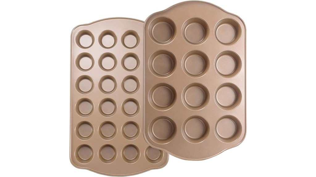 nonstick mini muffin set