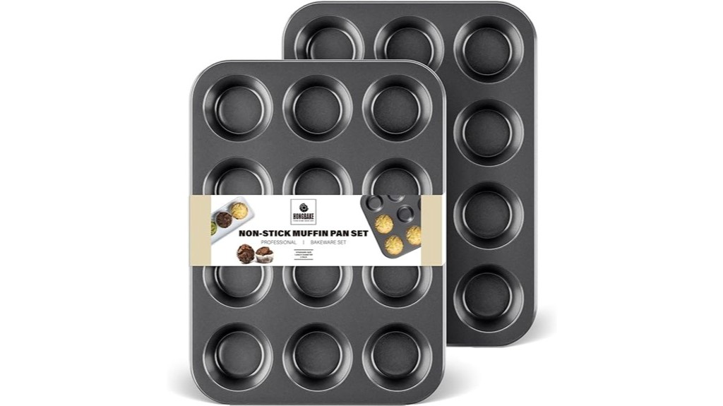 nonstick muffin baking set