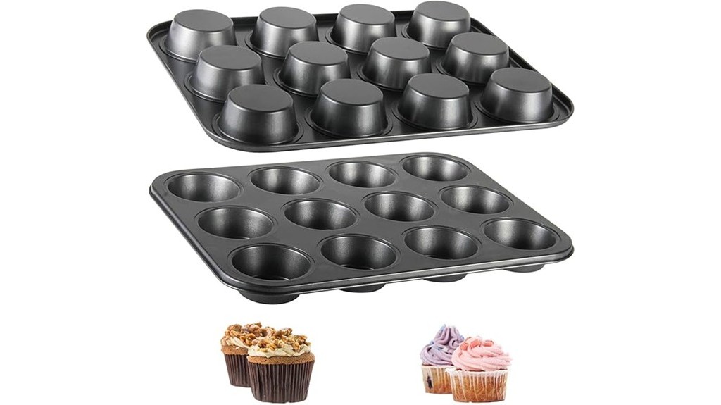 nonstick muffin tin set