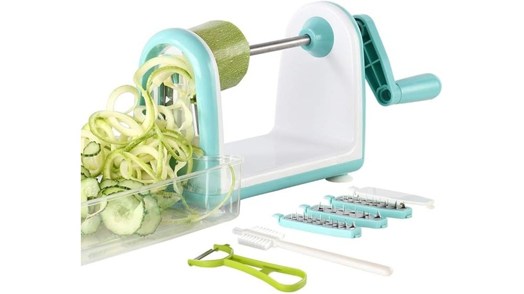ourokhome spiralizer zucchini noodles