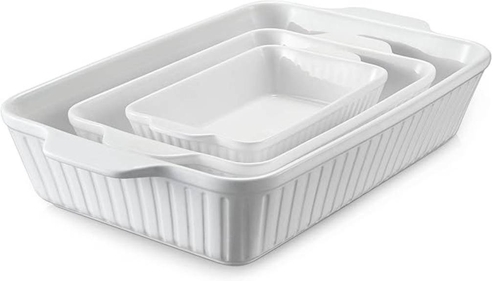 oven safe casserole dish set