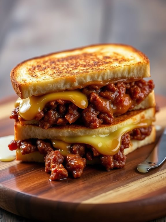 perfectly crafted grilled cheese