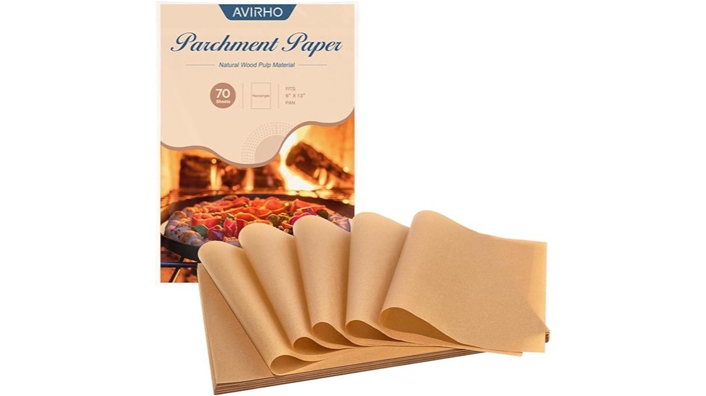 precut non stick baking sheets