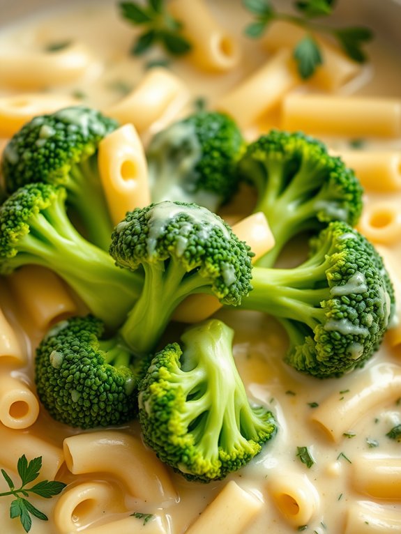 preparing steamed broccoli dish