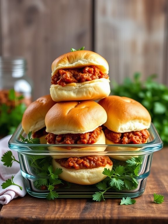 properly store leftover food