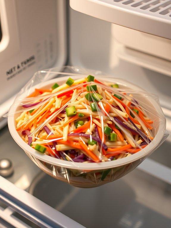 properly storing food leftovers