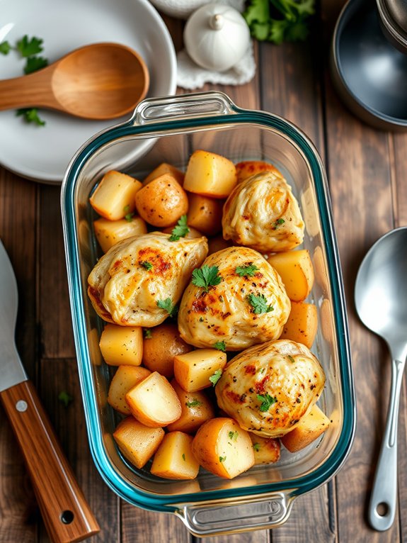 properly storing food leftovers