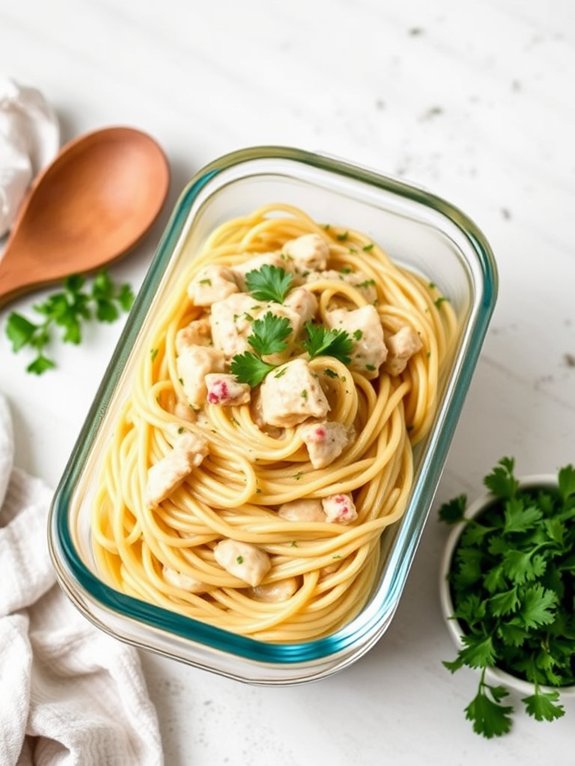 properly storing food leftovers