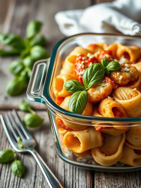 properly storing leftover food