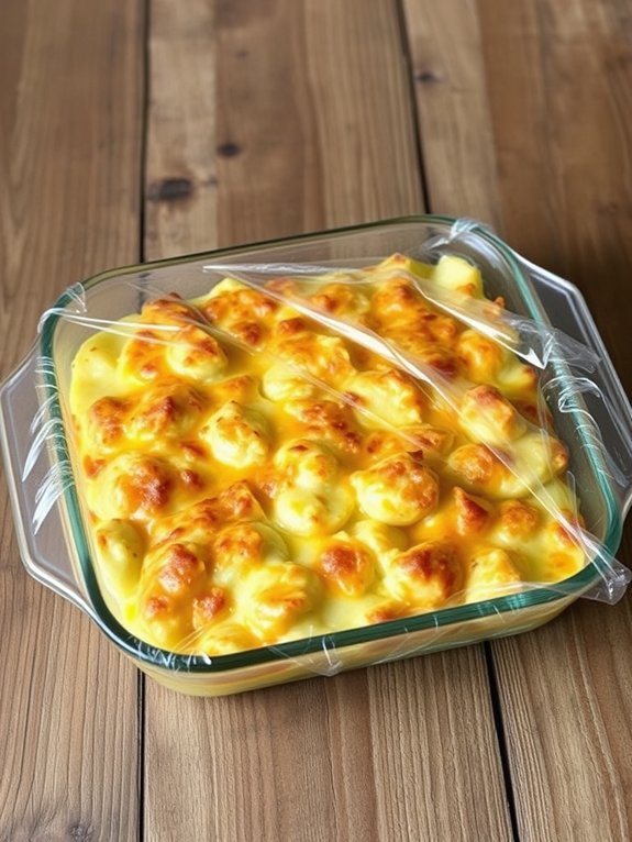 properly storing leftover food