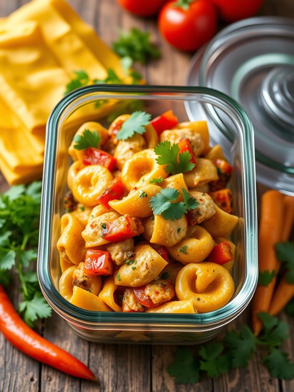 properly storing leftover food