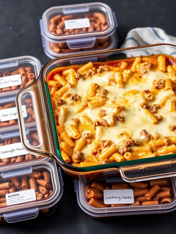 properly storing leftover food