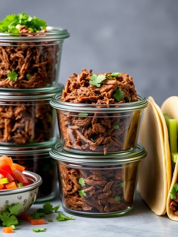 properly storing leftover food