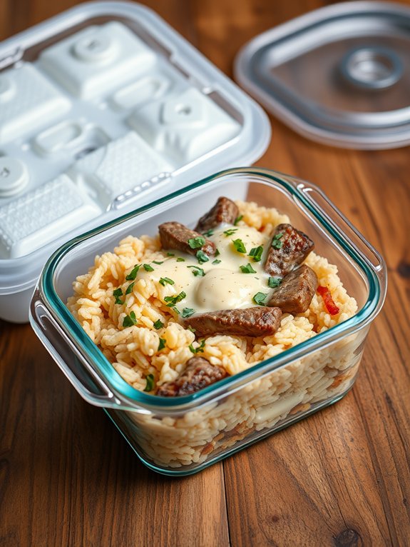 properly storing leftovers safely