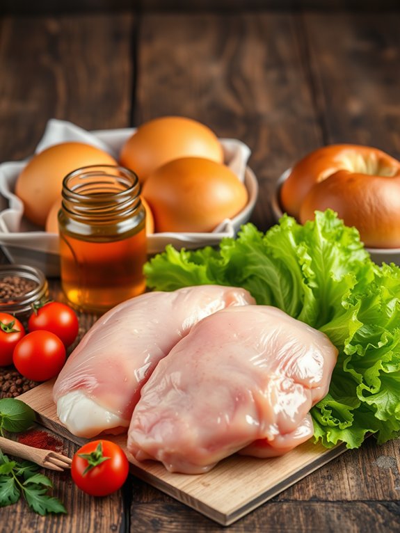 required cooking components