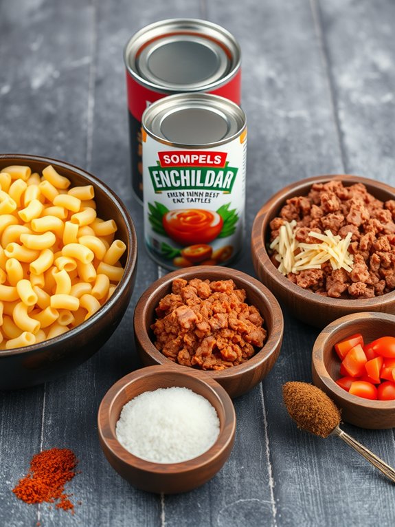 required cooking components