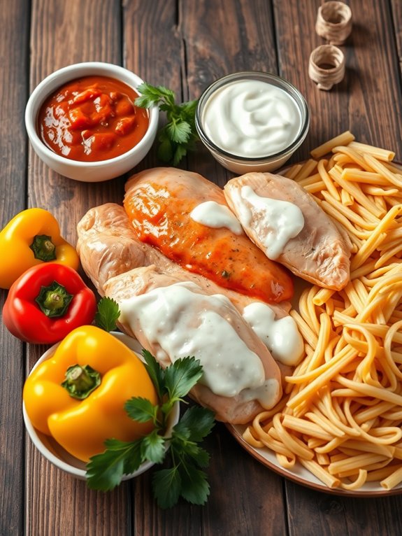 required cooking components list