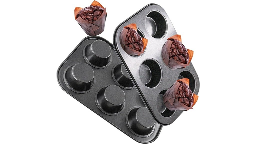 round muffin baking pans