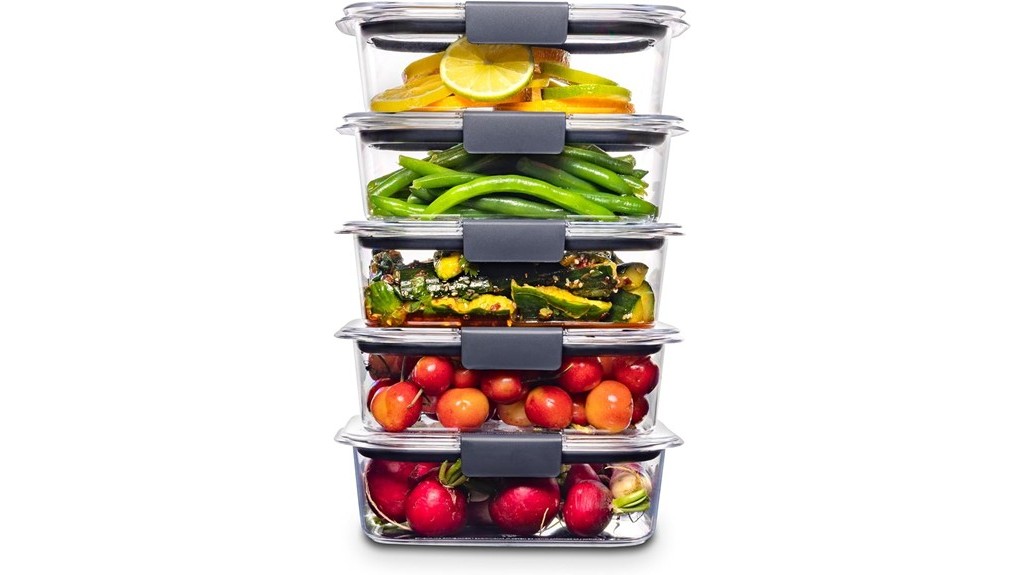 rubbermaid food storage set