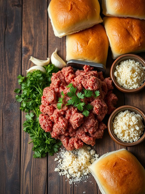 savory meatball slider ingredients