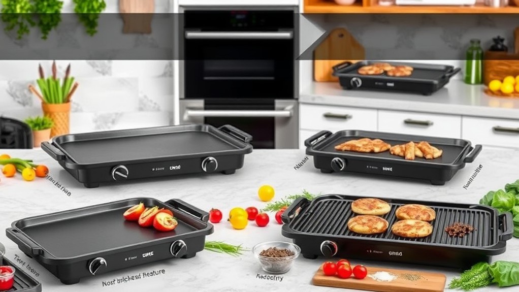selecting ideal griddle features