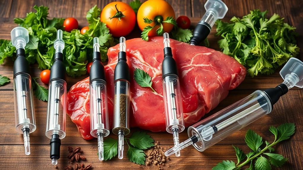 selecting ideal marinade injectors