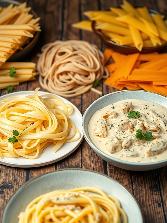 selecting ideal pasta varieties