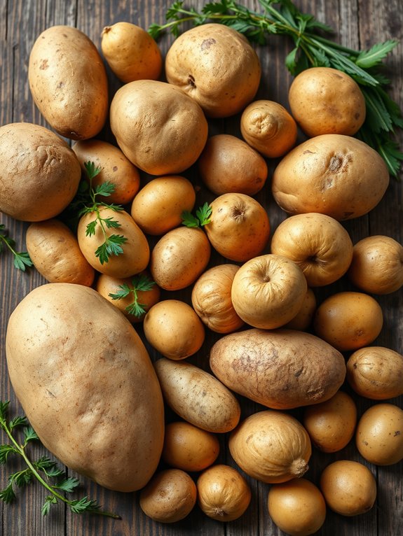 selecting ideal potato varieties