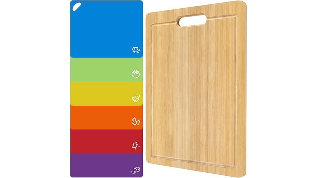 seven piece kitchen cutting board