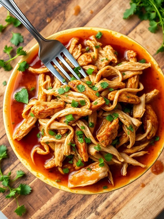 shredded chicken preparation method