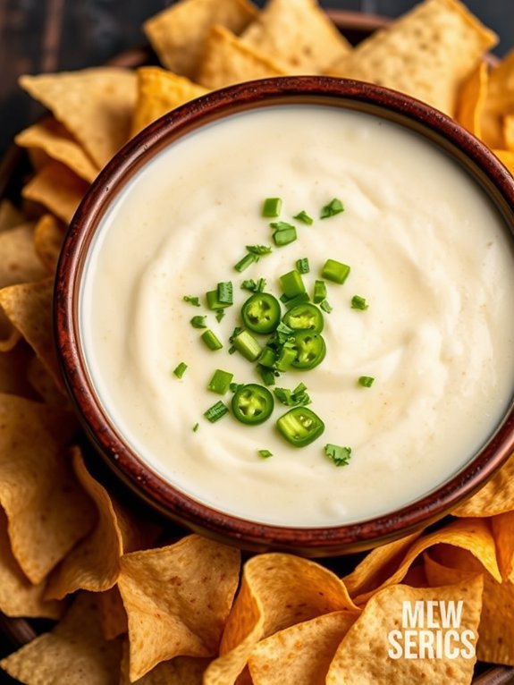 simple creamy queso dip