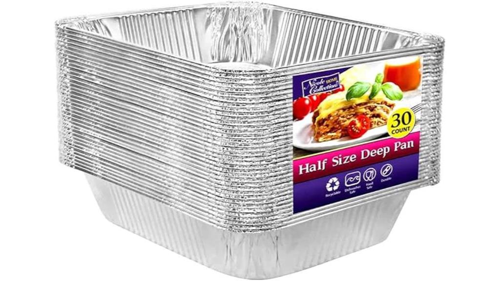 thirty pack foil pans