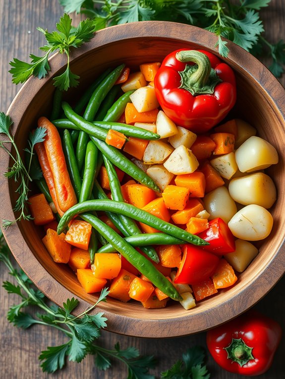 top vegetable choices recommended