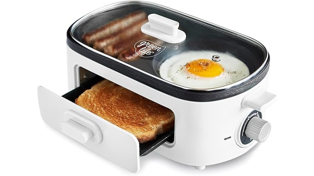 versatile breakfast cooking appliance