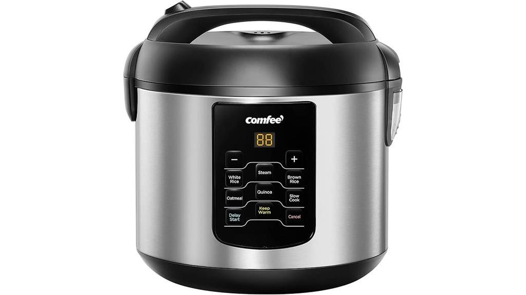 versatile compact rice cooker