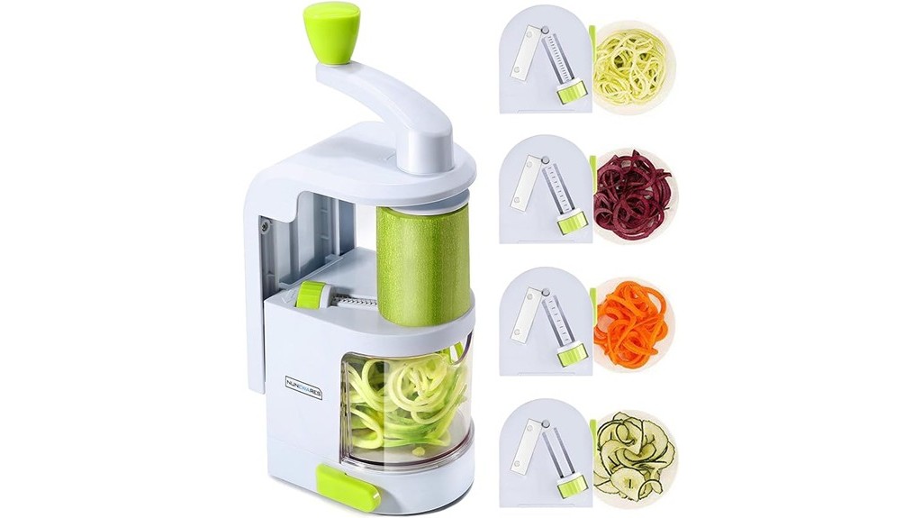 versatile spiralizer with blades