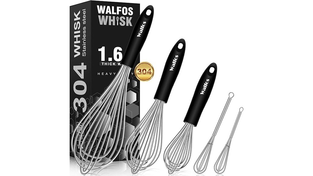 walfos stainless steel whisk